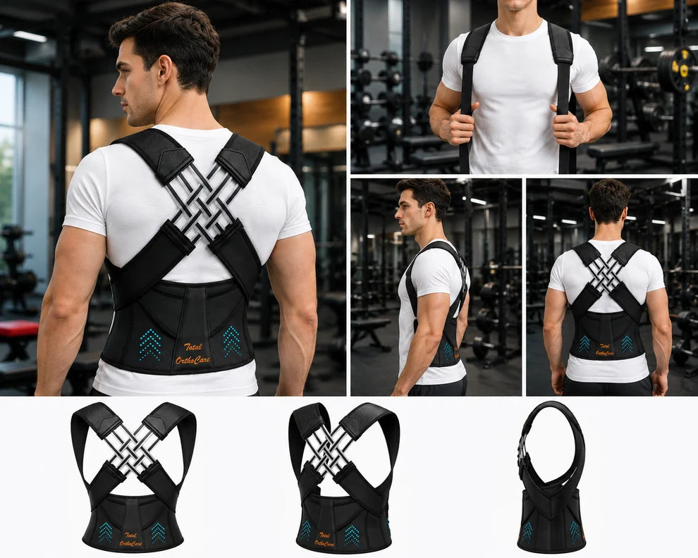 Posture Corrector Belt – Adjustable Back Support Brace | COD Available + 6-Month Guarantee